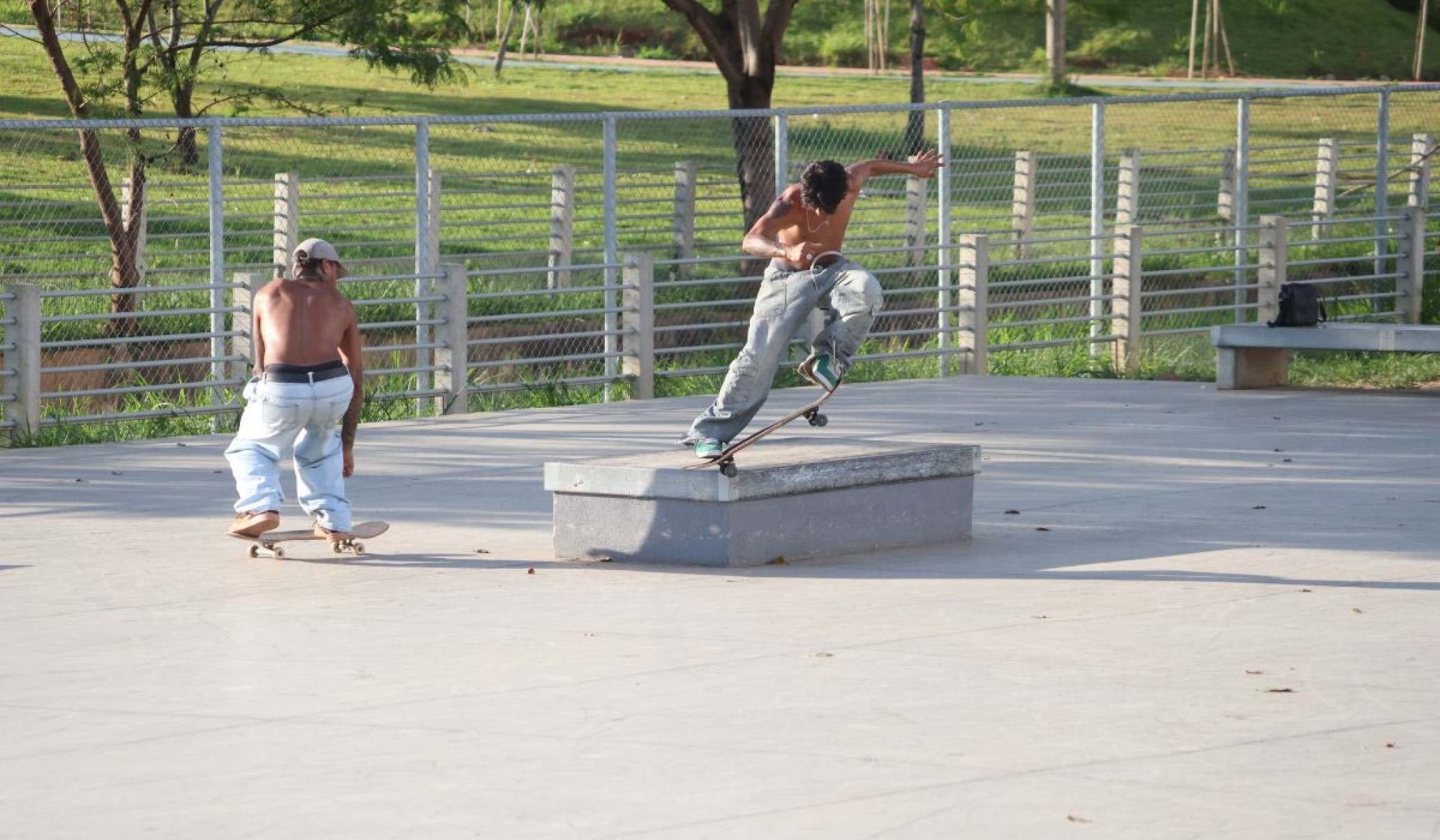 A pista é apontada pela Federação Mineira de Skate como a maior de Minas e que pode receber torneios em breve 
