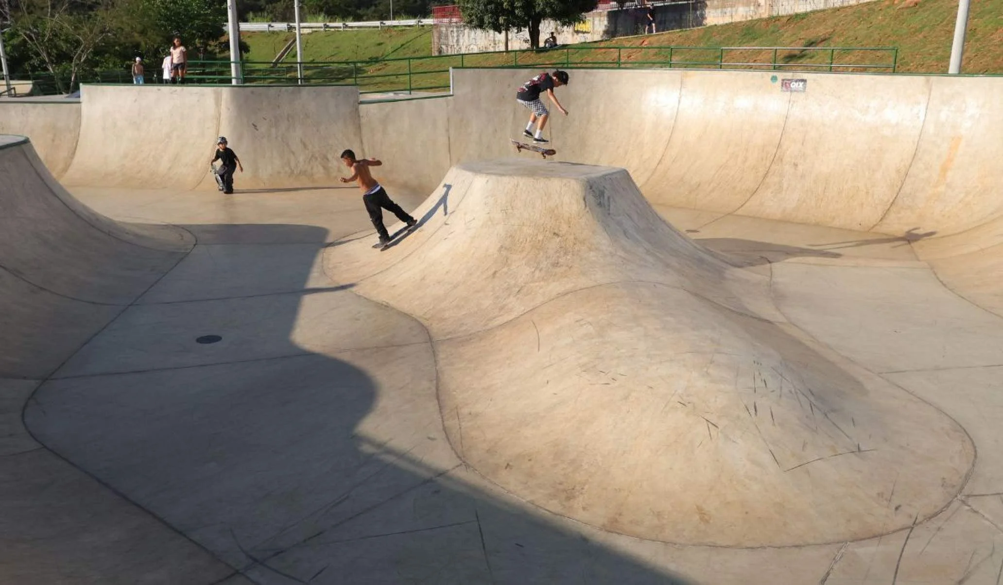 O local tem atraído público de todas as idades 