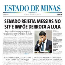 Capa impressa do Estado de Minas de 30/4/2026 -  jwilsoncarvalho.mg