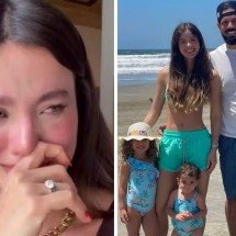 Esposa de Sorocaba conta que filho caiu na piscina: 'Gelou o coração' - Redes Sociais/Reprodu&ccedil;&atilde;o