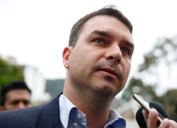 Senador Flávio Bolsonaro -  (crédito:  Tânia Rêgo/Agência Brasil)