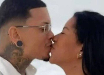Igor e Ariane em imagem publicada há duas semanas no Instagram -  (crédito: Reprodução/Redes sociais)