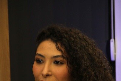  16/04/2026. Credito: Jair Amaral/EM/D.A Press. Brasil. Belo Horizonte - MG. Podcast Divirta-se, com Mariana Liori, cantora. -  (crédito:  Jair Amaral/EM/D.A Press. Brasil. Belo Horizonte - MG. Podcast Divirta-se, com Mariana Liori, cantora.)