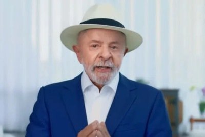 Lula fez declara&ccedil;&atilde;o na TV na noite desta quinta-feira (30/4) -  (crédito: Reprodu&ccedil;&atilde;o/Youtube)