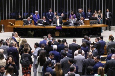 Congresso derruba veto ao PL da Dosimetria em mais uma derrota para o governo Lula -  (crédito: Foto: Kayo Magalhães / Câmara dos Deputados)