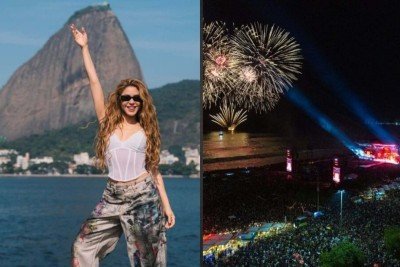 Shakira em Copacabana: o que é proibido levar ao show neste sábado -  (crédito: Tupi)