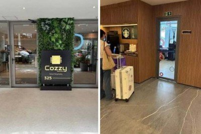 Relatório da subprefeitura traz imagens internas de empreendimento popular que funciona como hotel 
 -  (crédito: Subprefeitura Vila Mariana/Reprodução)
