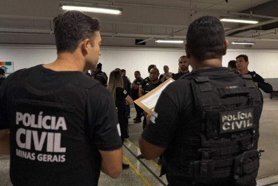 Operação da PCMG prende um suspeito e realizada 16 mandados de busca em BH
 -  (crédito: PCMG)
