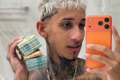 Influenciador digital aparecia nas redes sociais exibindo dinheiro ou joias -  (crédito: Reprodução/Redes Sociais)