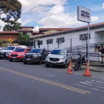Desmanche com carros clonados é descoberto em BH e três são presos - PMMG/Reprodu&ccedil;&atilde;o