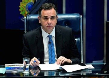 Há mais de um ano Lula tenta convencer Rodrigo Pacheco a liderar o seu campo político no estado, concorrendo ao Palácio Tiradentes -  (crédito: Geraldo Magela/Agência Senado – 01/02/25)