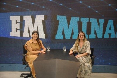 EM Minas recebeu a diretora de Promoção à Saúde e Vigilância Epidemiológica de BH, Tatiani Fereguetti
       -  (crédito:  Alexandre Guzanshe/EM/D.A Press)
