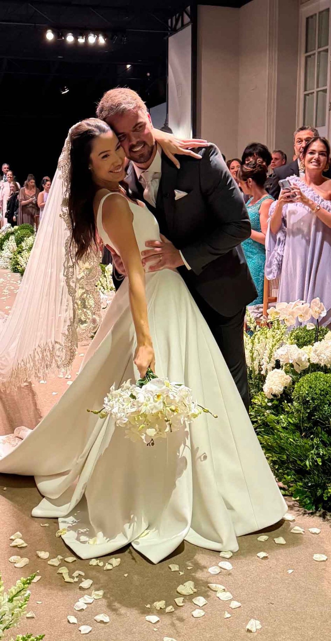 Rafaella Vasconcellos e Lucas Marangon