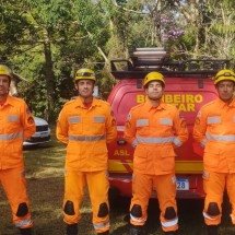 Paulista se perde em trilha e é resgatado em pico de montanha em Minas - Corpo de Bombeiros/Reprodução