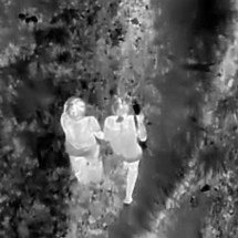 Vídeo: dupla se perde em trilha em Brumadinho e é achada com drone - Divulgação/Corpo de Bombeiros