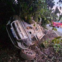 Acidente deixa um morto e um ferido no interior de Minas - Divulga&ccedil;&atilde;o/CBMMG