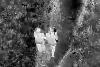 Vídeo: dupla se perde em trilha em Brumadinho e é achada com drone
