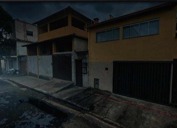Casa onde o homem de 63 anos foi esfaqueado pela companheira no Bairro Fl&aacute;vio Marques Lisboa, no Barreiro -  (crédito: Reprodu&ccedil;&atilde;o/Google StreetView)
