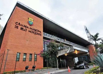 Câmara Municipal de Belo Horizonte, onde o projeto de lei é analisado pelos vereadores -  (crédito: GLADYSTON RODRIGUES/EM/D.A PRESS)