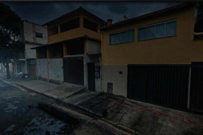 Casa onde o homem de 63 anos foi esfaqueado pela companheira no Bairro Fl&aacute;vio Marques Lisboa, no Barreiro -  (crédito: Reprodu&ccedil;&atilde;o/Google StreetView)