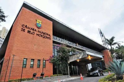 Câmara Municipal de Belo Horizonte, onde o projeto de lei é analisado pelos vereadores -  (crédito: GLADYSTON RODRIGUES/EM/D.A PRESS)