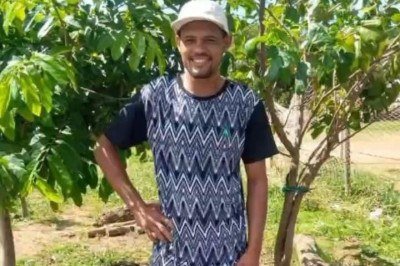 Geovanildo Alves Lopes saiu para pescar no Rio Verde Grande e morreu afogado em Jaíba -  (crédito: álbum de família/divulgação)