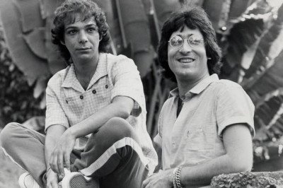 Parceiros de 1978 a 1985, Luiz Guedes e Thomas Roth criaram sucessos da MPB oitentista e gravaram dois discos -  (crédito: Wilton Montenegro/Coleção Nelson Motta/Acervo MIS)
