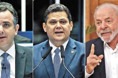 Rodrigo Pacheco é mais aliado de davi Alcolumbre do que do presidente Lula -  (crédito: Geraldo Magela/Agência Senado – 01/2/25 / Marcos Oliveira/Agência Senado – 01/2/25 / Gladyston Rodrigues/EM/D.A Press 11/12/25)