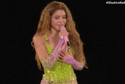 Shakira desabafa em Copacabana: "Minha vida n&atilde;o tem sido f&aacute;cil" -  (crédito: Tupi)
