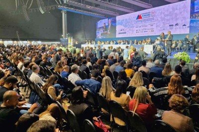 Congresso mineiro de municípios terá painel com pré-candidatos ao governo, no Expominas -  (crédito: Gabriel Azevedo (MDB))