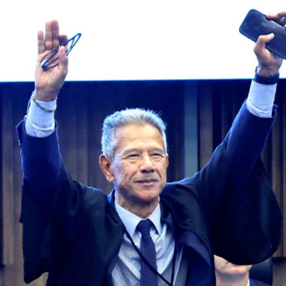 O novo presidente Vicente de Oliveira Silva
