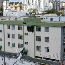 'Achei que era mentira', diz morador ao saber de queda de avião em BH - Leandro Couri/EM/D.A.Press