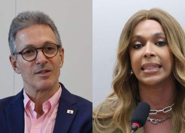 Romeu Zema e Erika Hilton discordam radicalmente sobre legislação trabalhista -  (crédito: Aluísio Eduardo/Digital MG e Kayo Magalhães / Câmara dos Deputados)