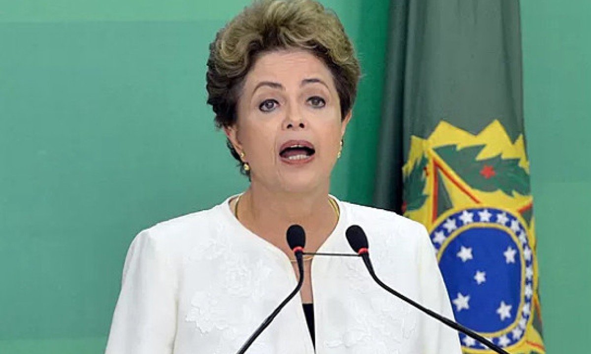 Ex-presidente Dilma Rousseff veio ao Brasil para sabatina de Jorge Messias - (crédito: Wilson Dias/Agência Brasil)