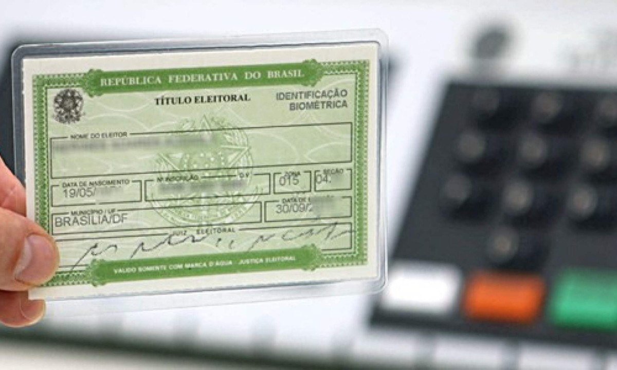 População tem até amanhã (6) para regularizar título eleitoral - (crédito: Divulgação/TSE)
