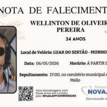Corpo do piloto do avião que caiu em BH será sepultado nesta quarta (6/5)  - Divulga&ccedil;&atilde;o