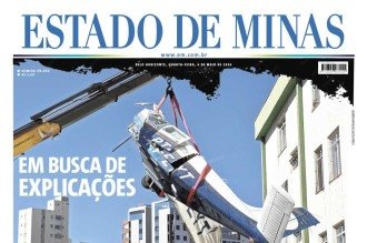CONFIRA A CAPA DO ESTADO DE MINAS DO DIA 06/05/2026
