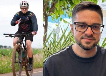 Romário Brant é ciclista há anos e costuma fazer trilhas de bicicleta sozinho ou em grupo -  (crédito: Arquivo pessoal)