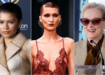 Zendaya, Bella Hadid e Meryl Streep eram esperadas no Met Gala e não compareceram -  (crédito: AFP)