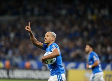 Cruzeiro conta com o talento do meia-atacante Matheus Pereira para vencer a Universidad Católica, no Chile -  (crédito: Alexandre Guzanshe/EM/D.A. Press)