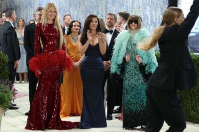 Nicole Kidman, Lauren Sanchez Bezos e Anna Wintour -  (crédito: AFP)