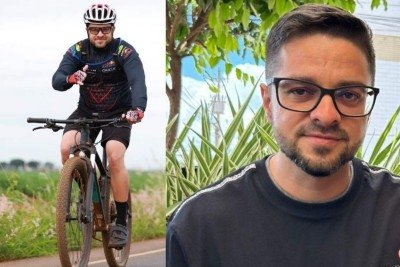 Romário Brant é ciclista há anos e costuma fazer trilhas de bicicleta sozinho ou em grupo -  (crédito: Arquivo pessoal)