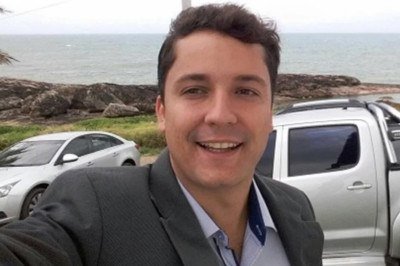 O médico veterinário Fernando Moreira Souto, de 36 anos, morreu no início da tarde desta segunda-feira (4/5) após o avião no qual estava bater um em prédio no Bairro Silveira, em BH -  (crédito: Redes sociais/Reprodução)