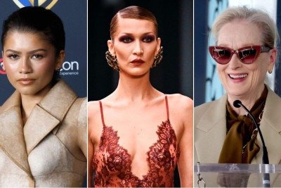Zendaya, Bella Hadid e Meryl Streep eram esperadas no Met Gala e não compareceram -  (crédito: AFP)