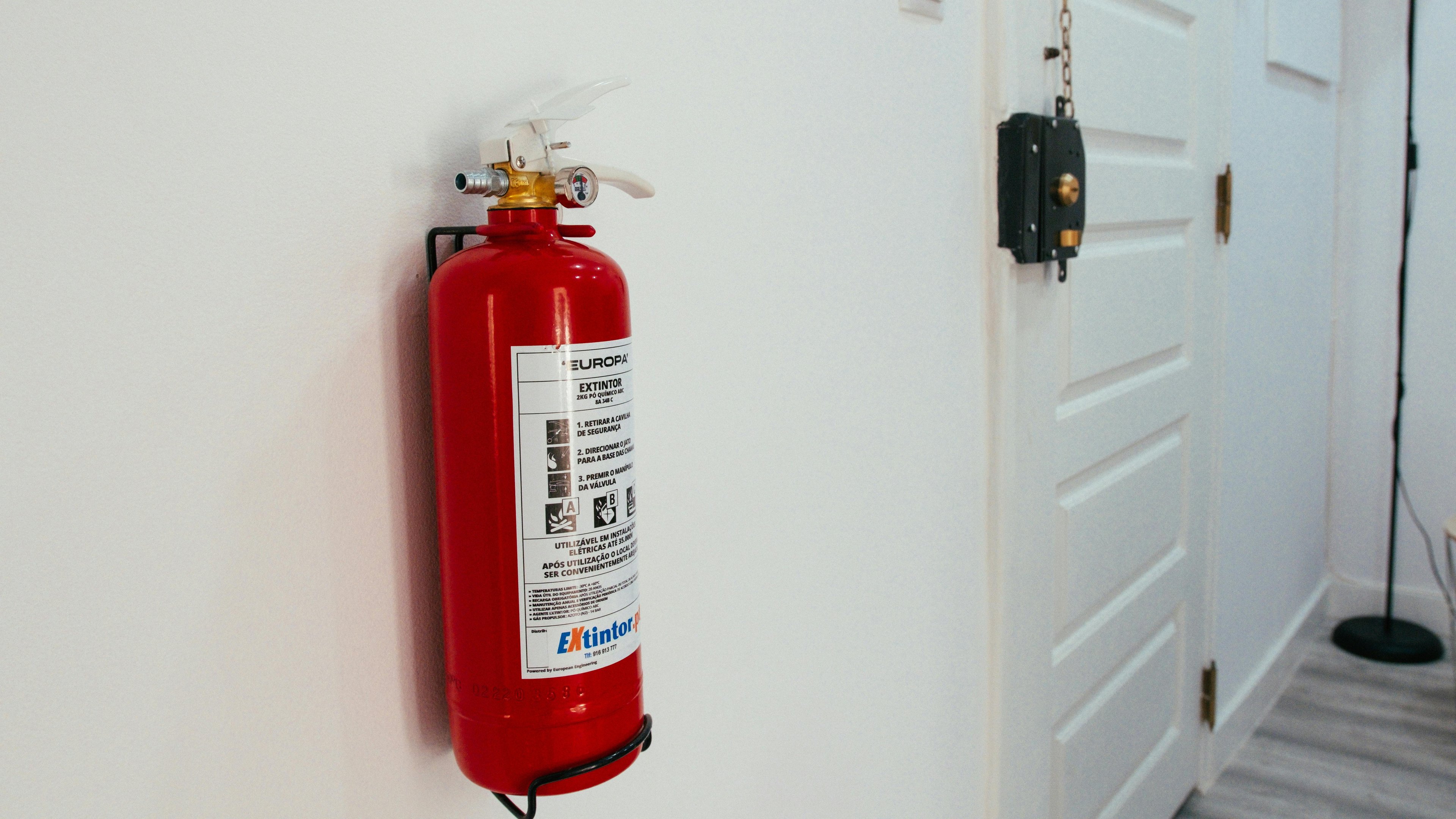 Extintor de incêndio em casa: qual modelo comprar e onde instalar - Pexels