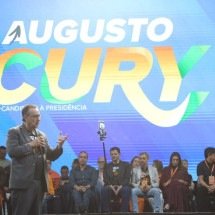 Augusto Cury lança pré-candidatura à Presidência e foge da polarização - Marcos Vieira/EM/D.A. Press