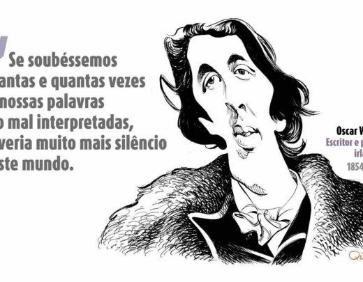 Homenagem a Oscar Wilde -  (crédito: Quinho)