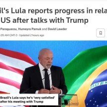 Drible na imprensa, 'clara sintonia' : o que os jornais do mundo disseram sobre encontro de Lula e Trump - Reprodução/El País