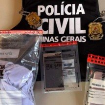 Grande BH: dupla é presa suspeita de roubar motociclista de app com faca - PCMG/Divulgação
