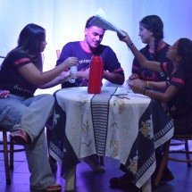 Criado por menino de 12 anos, grupo de teatro de BH cresce e atrai público - Ramon Lisboa/EM/D.A. Press